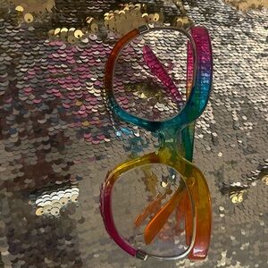 Colorful Oversized Glasses